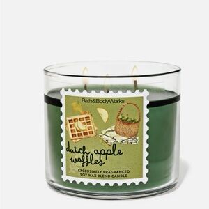 Bath & Body Works Dutch Apple Waffles Candle